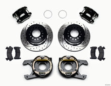 Cargar imagen en el visor de la galería, Wilwood D154 P/S Park Brake Kit Drilled Chevy 12 Bolt 2.75in Off w/ C-Clips