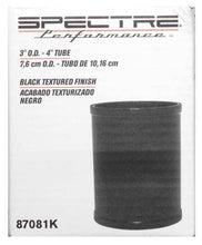 Cargar imagen en el visor de la galería, Spectre Tube Intake 3in od X 4inl - Black