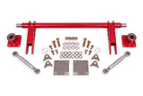 BMR 79-04 Ford Mustang 1.375in Rear Weld-on Anti-roll Bar Kit Hollow - Red