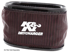 Load image into Gallery viewer, K&amp;N Drycharger Wrap Black 191mm L 140mm W 121mm H
