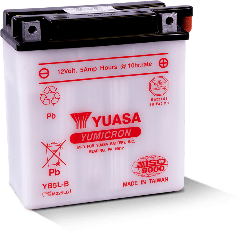 Yuasa YB5L-B Yumicron 12-Volt Battery
