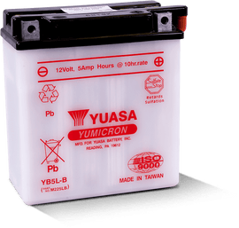 Yuasa YB5L-B Yumicron 12-Volt Battery