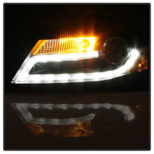 Cargar imagen en el visor de la galería, Spyder Audi A4 09-12 Projector Headlights Xenon/HID Model Only - DRL LED Blk PRO-YD-AA408-HID-DRL-BK