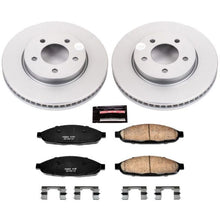 Cargar imagen en el visor de la galería, Power Stop 04-08 Chrysler Pacifica Front Z17 Evolution Geomet Coated Brake Kit