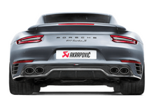 Cargar imagen en el visor de la galería, Akrapovic 16-17 Porsche 911 Turbo/Turbo S (991.2) Rear Carbon Fiber Diffuser - High Gloss