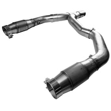 Cargar imagen en el visor de la galería, Kooks 93-97 F Body LT1 5.7L 3in Cat SS Y-Pipe SS (To OEM Conn.) Kooks HDR Req