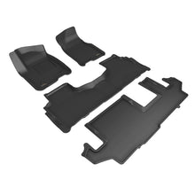 Cargar imagen en el visor de la galería, 3D Maxpider 21-23 Chevrolet Suburban Kagu Floor Mat- Black R1 R2 R3