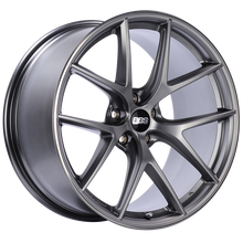 Cargar imagen en el visor de la galería, BBS CI-R 20x10 5x112 ET25 Platinum Silver Polished Rim Protector Wheel -82mm PFS/Clip Required