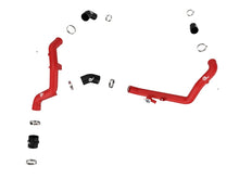 Cargar imagen en el visor de la galería, aFe Bladerunner 2-1/4 IN Aluminum Hot Charge Pipe Black 20-23 Ford Explorer/Explorer ST - Red