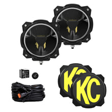 Cargar imagen en el visor de la galería, KC HiLiTES Gravity Titan LED 6in. - Pair Pack (Wide-40 Beam)