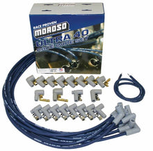 Cargar imagen en el visor de la galería, Moroso Universal Ignition Wire Set - Ultra 40 - 90 Degree - Blue