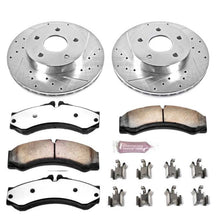 Cargar imagen en el visor de la galería, Power Stop 99-04 Jeep Grand Cherokee Front Z36 Truck &amp; Tow Brake Kit