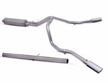 Cargar imagen en el visor de la galería, Gibson 20-22 Silverado/GMC Sierra 2500 HD 6.6L Crew Cab (Long Bed) Cat-Back Dual Extreme Exhaust