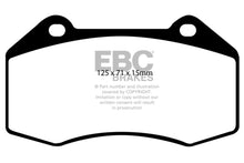 Cargar imagen en el visor de la galería, EBC 07-08 Chevrolet Cobalt 2.0 Supercharged (SS) Greenstuff Front Brake Pads