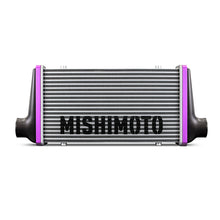 Cargar imagen en el visor de la galería, Mishimoto Universal Carbon Fiber Intercooler - Matte Tanks - 450mm Gold Core - C-Flow - BL V-Band