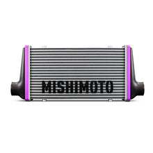 Cargar imagen en el visor de la galería, Mishimoto Universal Carbon Fiber Intercooler - Matte Tanks - 525mm Gold Core - S-Flow - R V-Band