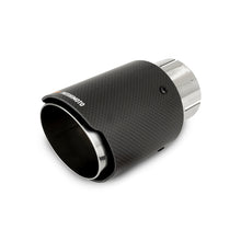 Cargar imagen en el visor de la galería, Mishimoto Carbon Fiber Muffler Tip 3in Inlet 4in Outlet Polished