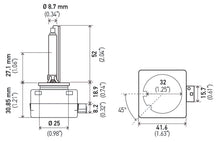 Load image into Gallery viewer, Hella Xenon D1S Bulb PK32d-2 85V 35W 4300k