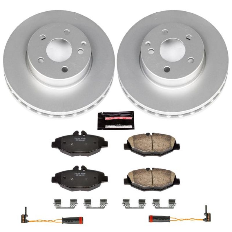 Power Stop 2006 Mercedes-Benz E320 Front Z23 Evolution Sport Coated Brake Kit