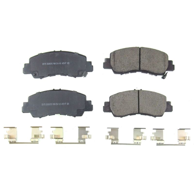 Power Stop 2019 Mitsubishi Eclipse Cross Front Z17 Evolution Ceramic Brake Pads w/Hardware