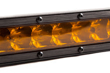 Cargar imagen en el visor de la galería, Diode Dynamics 12 In LED Light Bar Single Row Straight - Amber Wide Each Stage Series