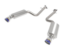 Cargar imagen en el visor de la galería, aFe Lexus IS350 14-22 V6-3.5L Takeda Axle-Back Exhaust System- Blue Tip