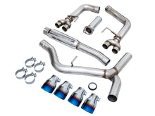 Cargar imagen en el visor de la galería, AWE Tuning 22-26 Subaru WRX Track Edition Exhaust - Vapor Blue Tips