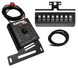 sPOD 07-08 Jeep Wrangler JK BantamX w/Blue LED Switch Panel