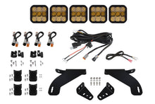 Cargar imagen en el visor de la galería, Diode Dynamics 21-22 Ford F-150 SS5 Grille CrossLink Lightbar Kit- Pro White Combo