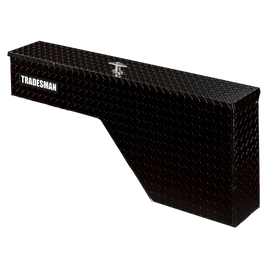 Tradesman Aluminum Fender Well Truck Tool Box (48in.) - Black