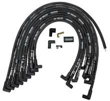 Cargar imagen en el visor de la galería, Moroso Chevrolet Big Block Ignition Wire Set - Ultra 40 - Sleeved - HEI - Crab Cap - 90 Degree - Blk