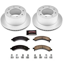 Cargar imagen en el visor de la galería, Power Stop 03-08 Chevrolet Express 3500 Rear Z17 Evolution Geomet Coated Brake Kit