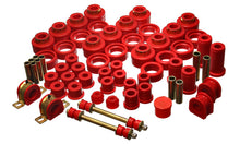 Cargar imagen en el visor de la galería, Energy Suspension 92-97 Chevy Suburban 4WD Red Hyper-flex Master Bushing Set