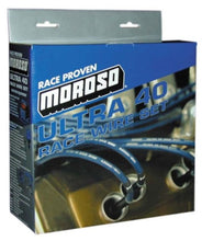 Cargar imagen en el visor de la galería, Moroso Chevrolet Big Block Ignition Wire Set - Ultra 40 - Unsleeved - HEI - Under Header - Black