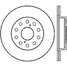 Cargar imagen en el visor de la galería, StopTech Sport Slotted 91-95 Toyota MR2 Cryo Rear Left Rotor