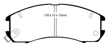 Cargar imagen en el visor de la galería, EBC 89-92 Ford Probe 2.2 Redstuff Front Brake Pads