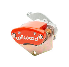 Cargar imagen en el visor de la galería, Wilwood Caliper-MC4 Mechanical-L/H - Red w/ Logo 1.19in Piston .81in Disc