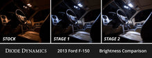 Cargar imagen en el visor de la galería, Diode Dynamics 09-14 d F-150 Interior LED Kit Cool White Stage 1