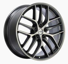 Load image into Gallery viewer, BBS CC-R 20x9 5x114.3 ET32 Satin Graphite Diamond Cut Polished Rim Protector Wheel -82mm PFS Req.