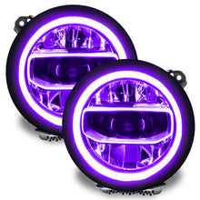 Cargar imagen en el visor de la galería, Oracle Jeep Wrangler JL/Gladiator JT RGB+W Headlight DRL Kit - w/ BC1 Controller