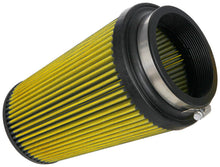Cargar imagen en el visor de la galería, Airaid Universal Air Filter - Cone 4in Flange x 6in Base x 4-5/8in Top x 9in Height - Synthaflow