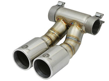 Cargar imagen en el visor de la galería, aFe Power 13-14 Porsche Cayman S / Boxster S Polish Exhaust Tip Upgrade