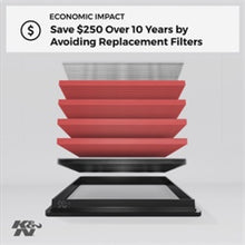Cargar imagen en el visor de la galería, K&amp;N Replacement Air Filter FORD FOCUS 2.0L NON-PZEV 2008