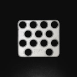 OMP Co-Drivers Foot Rest (Sandblasted Aluminum)