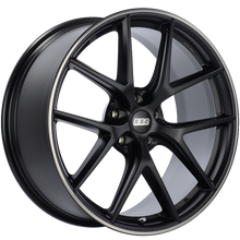 Cargar imagen en el visor de la galería, BBS CI-R 20x9 5x120 ET25 Satin Black Polished Rim Protector Wheel -82mm PFS/Clip Required