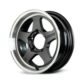 Gram Lights 57FR-X 16x6.0 +05 5-139.7 Glass Black/Rim DC Wheel