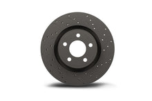 Cargar imagen en el visor de la galería, Hawk Talon 2008 Buick Enclave Drilled and Slotted Front Brake Rotor Set