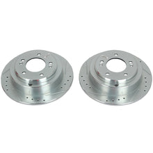 Cargar imagen en el visor de la galería, Power Stop 04-06 Kia Amanti Rear Evolution Drilled &amp; Slotted Rotors - Pair