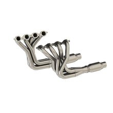 Cargar imagen en el visor de la galería, Kooks 67-69 Chevrolet Camaro Firebird 1-7/8in x 3in LT Swap Header w/ Green Catted Connection Pipes