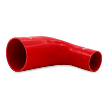 Cargar imagen en el visor de la galería, Mishimoto Silicone Reducer Coupler 90 Degree 2.5in to 4in - Red